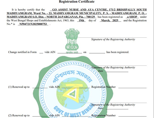 Shop & Establishment License